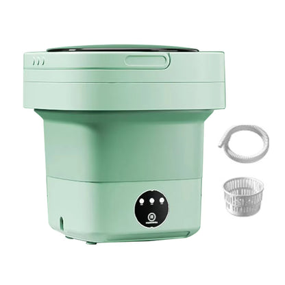 6.5/8L Foldable Washing Machine Portable Socks Underwear Panties Retractable Household Washing Machine 3 Model with Spinning Dry